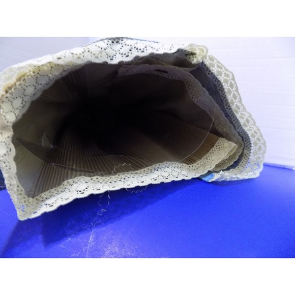 Vintage Victorian Lady Christmas Holiday Tree Topper Table Top Large - Picture 8 of 8